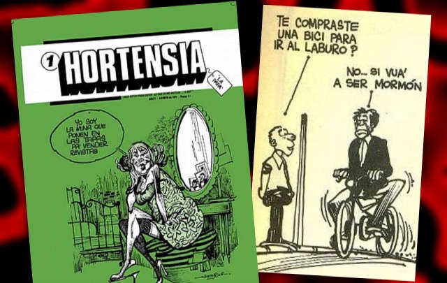 La legendaria revista de humor "Hortensia" regresa en un libro