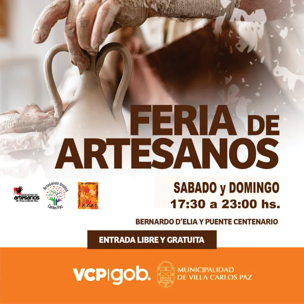 Feria De Los Artesanos En Villa Carlos Paz Ocio En Córdoba 5604