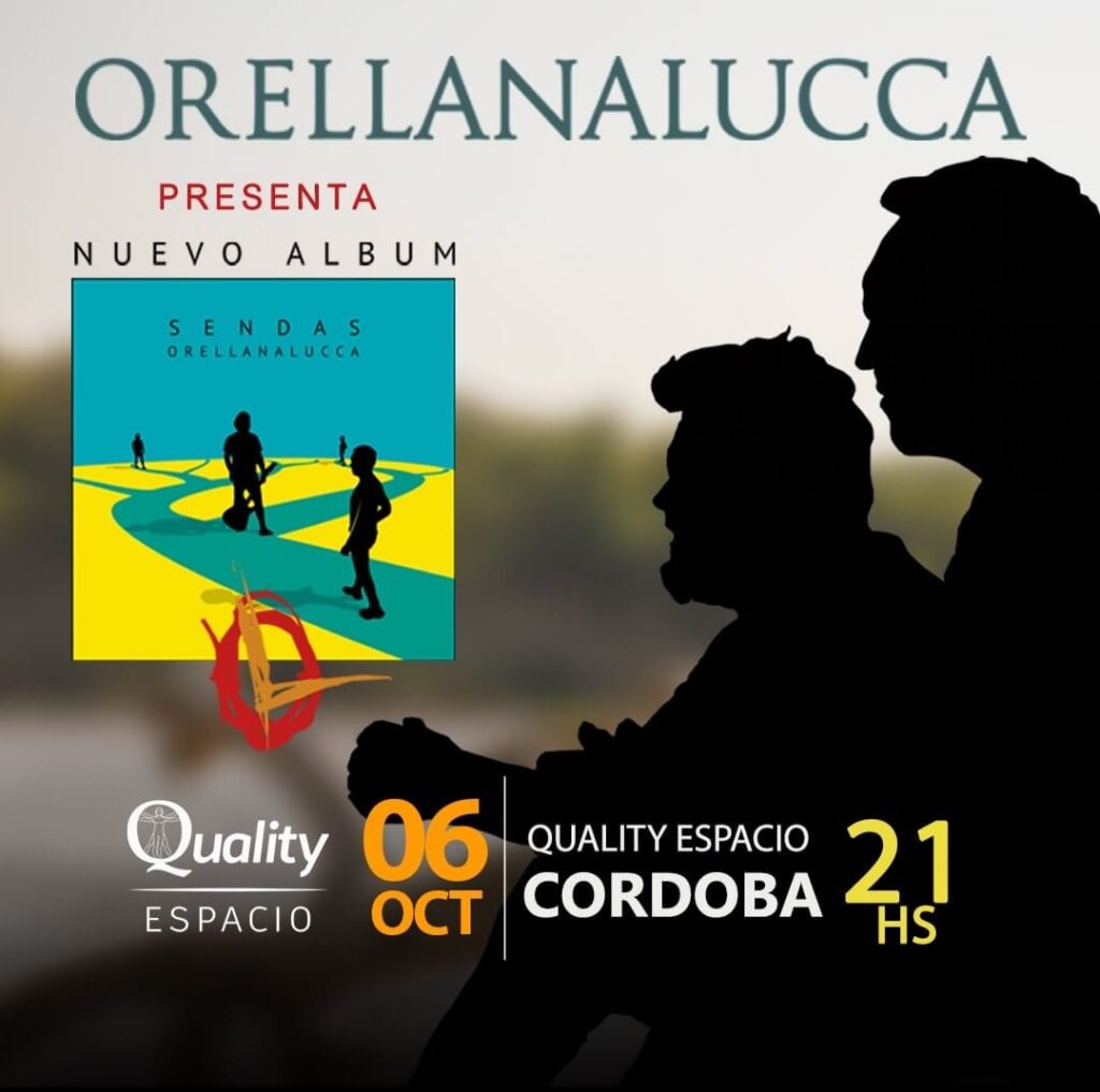 Orellana Lucca llega a Córdoba para presentar su último disco «Sendas»