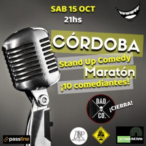 Primera Maratón de Stand Up Comedy en Córdoba