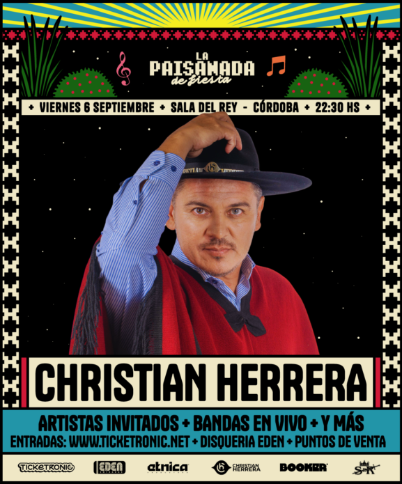 Christian Herrera por primera vez en Córdoba