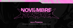 En noviembre explota Sala Formosa!