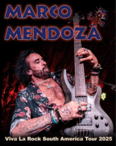 Marco Mendoza llega a Córdoba para brindarnos una noche a “puro cuero y metal”